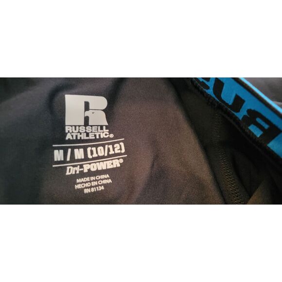 Russell Athletic Boys' Compression 3/4 Tights Sz M (10/12) - Picture 4 of 4